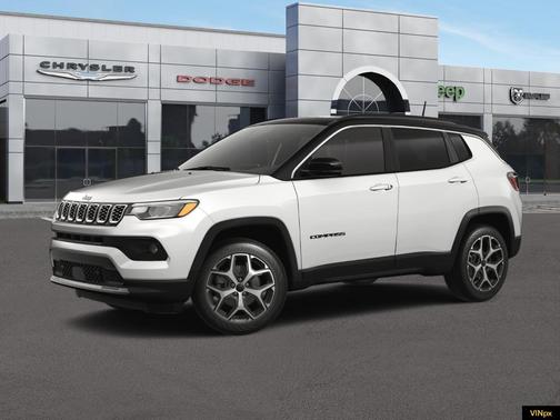 Bright White 2026 Jeep Compass Limited