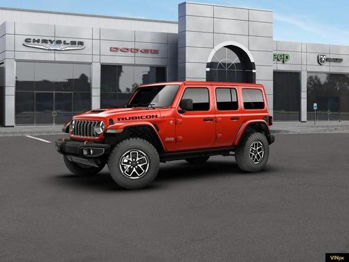 Firecracker Red 2026 Jeep Wrangler Rubicon