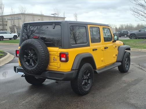 Baja Yellow Clearcoat 2021 Jeep Wrangler Unlimited Sport