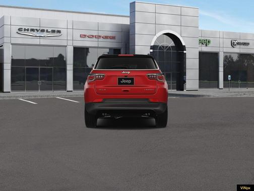 Red 2026 Jeep Compass Limited