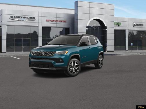 Fathom Blue Pearlcoat 2026 Jeep Compass Limited