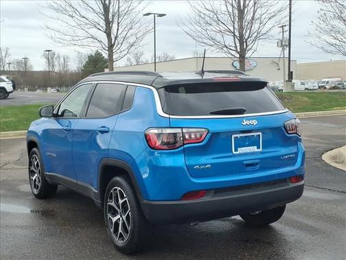 Hydro Blue Pearlcoat 2025 Jeep Compass Limited