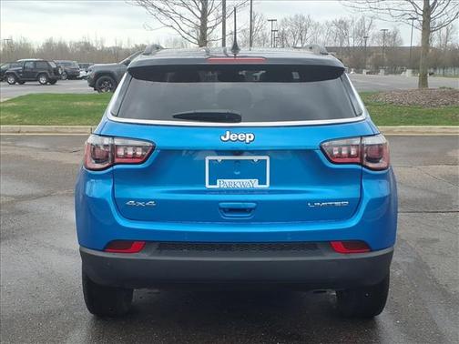 Hydro Blue Pearlcoat 2025 Jeep Compass Limited