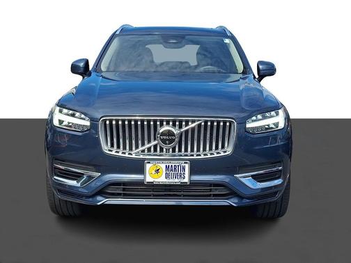 Denim Blue Metallic 2024 Volvo XC90 Recharge Plug-In Hybrid T8 Ultimate Bright Theme 7-Seater