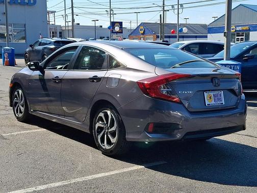 Modern Steel Metallic 2018 Honda Civic LX