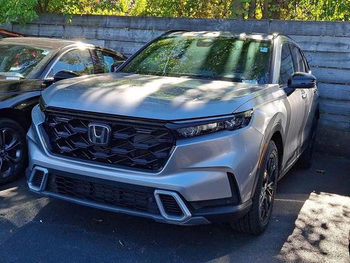 Lunar Silver Metallic 2024 Honda CR-V Hybrid Sport Touring AWD
