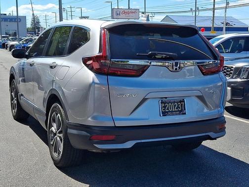Lunar Silver Metallic 2021 Honda CR-V AWD EX
