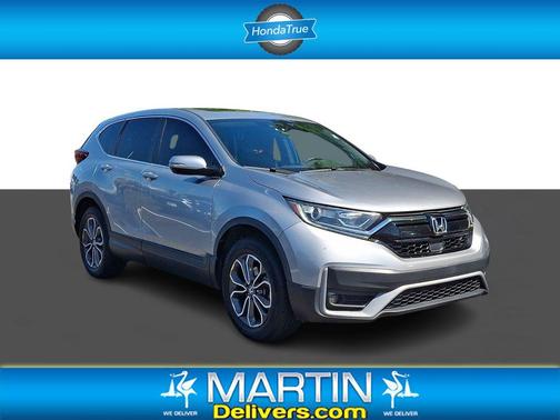 Lunar Silver Metallic 2021 Honda CR-V AWD EX