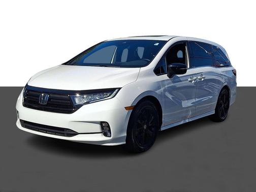 Platinum White Pearl 2024 Honda Odyssey Sport