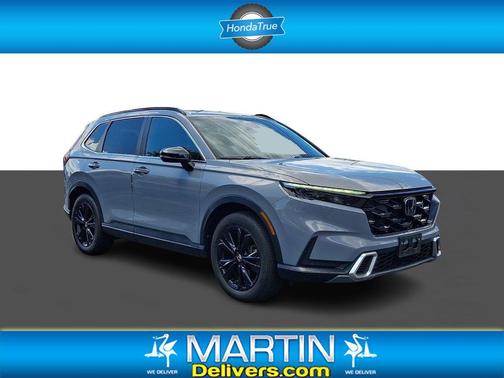 Urban Gray Pearl 2023 Honda CR-V Hybrid Sport Touring AWD