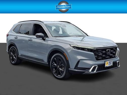 Urban Gray Pearl 2023 Honda CR-V Hybrid Sport Touring AWD