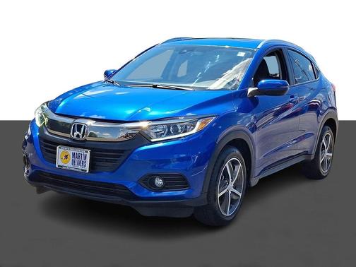 Aegean Blue Metallic 2022 Honda HR-V EX