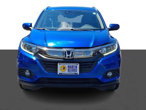 Aegean Blue Metallic 2022 Honda HR-V EX