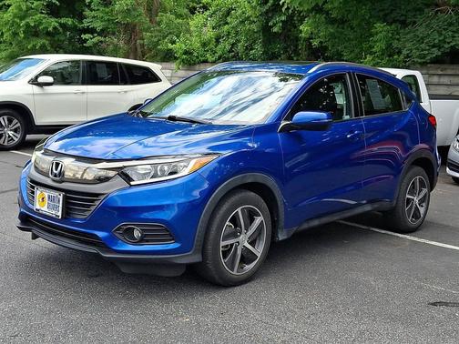 Aegean Blue Metallic 2022 Honda HR-V EX