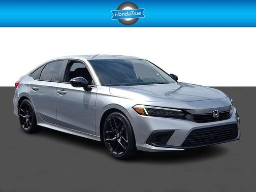 Morning Mist Metallic 2023 Honda Civic Sport