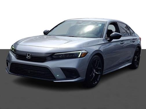 Morning Mist Metallic 2023 Honda Civic Sport