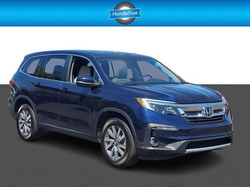 Obsidian Blue Pearl 2019 Honda Pilot EX-L