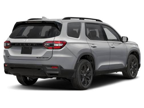 Solar Silver Metallic 2026 Honda Pilot Black Edition