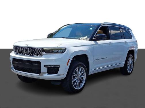 Bright White Clearcoat 2022 Jeep Grand Cherokee L Summit