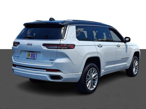 Bright White Clearcoat 2022 Jeep Grand Cherokee L Summit