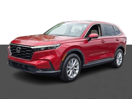 Radiant Red Metallic 2024 Honda CR-V EX AWD