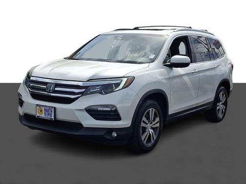 White Diamond Pearl 2017 Honda Pilot EX-L