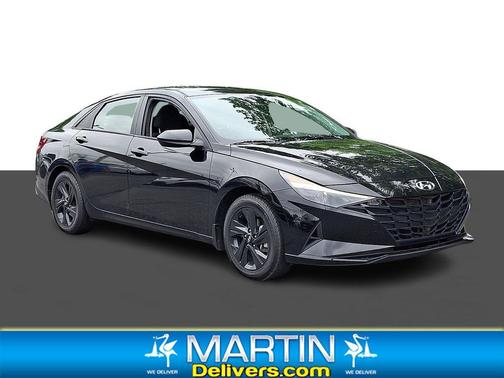 Phantom Black 2023 Hyundai ELANTRA HEV Blue