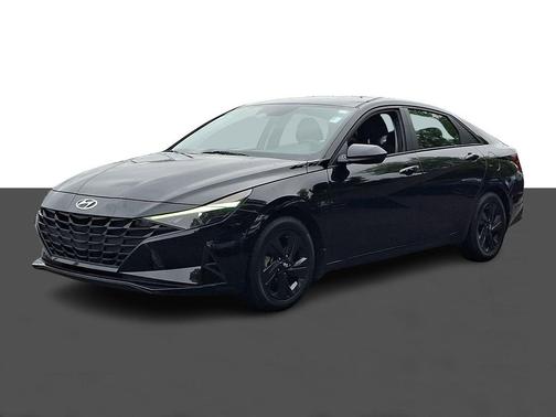 Phantom Black 2023 Hyundai ELANTRA HEV Blue