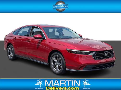Radiant Red Metallic 2023 Honda Accord EX