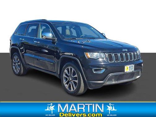 Diamond Black Crystal Pearlcoat 2018 Jeep Grand Cherokee Limited
