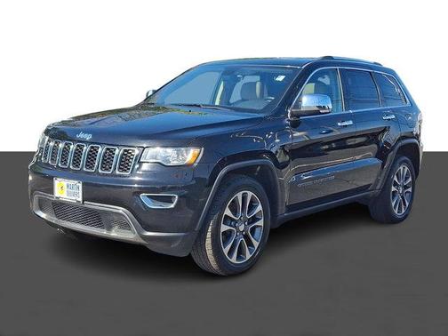 Diamond Black Crystal Pearlcoat 2018 Jeep Grand Cherokee Limited