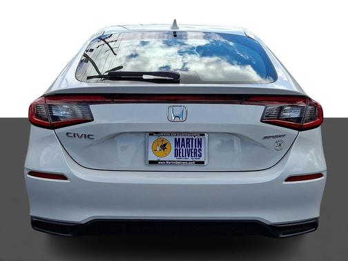 Platinum White Pearl 2023 Honda Civic Sport