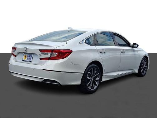 Platinum White Pearl 2021 Honda Accord EX-L 1.5T
