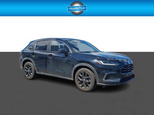 Crystal Black Pearl 2023 Honda HR-V AWD Sport