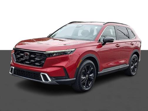 Radiant Red Metallic 2023 Honda CR-V Hybrid Sport Touring AWD