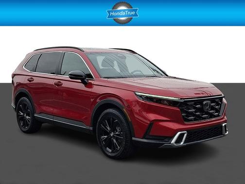 Radiant Red Metallic 2023 Honda CR-V Hybrid Sport Touring AWD