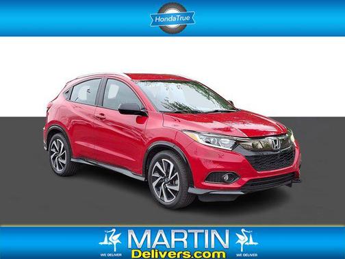 Milano Red 2019 Honda HR-V Sport