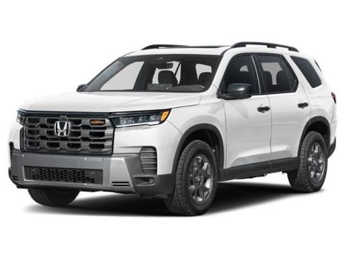 Platinum White Pearl 2026 Honda Pilot TrailSport