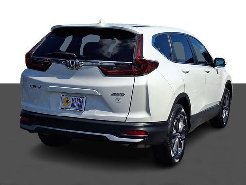 Platinum White Pearl 2021 Honda CR-V AWD EX-L