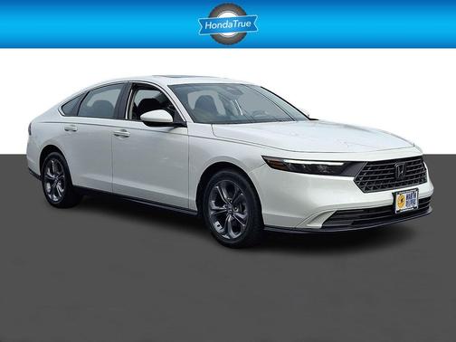 Platinum White Pearl 2024 Honda Accord EX