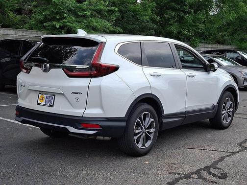 Platinum White Pearl 2020 Honda CR-V AWD EX-L