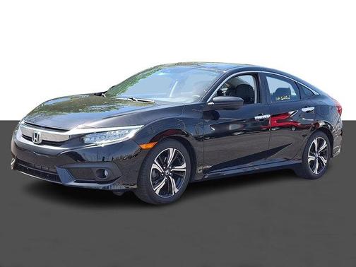 Crystal Black Pearl 2018 Honda Civic Touring