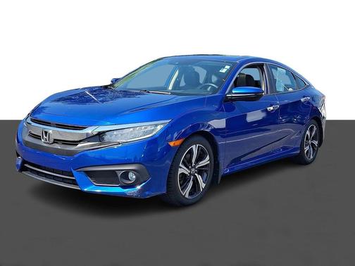 Aegean Blue Metallic 2016 Honda Civic Touring
