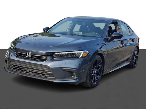 Meteorite Gray Metallic 2023 Honda Civic Sport
