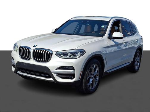 Mineral White Metallic 2021 BMW X3 xDrive30i