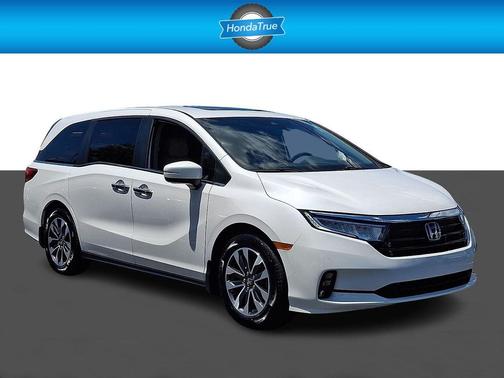 Platinum White Pearl 2024 Honda Odyssey EX-L