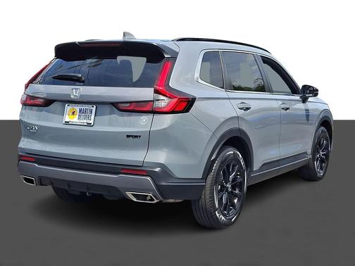 Gray 2024 Honda CR-V Hybrid Sport AWD