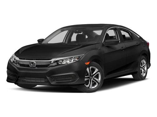 Crystal Black Pearl 2017 Honda Civic LX