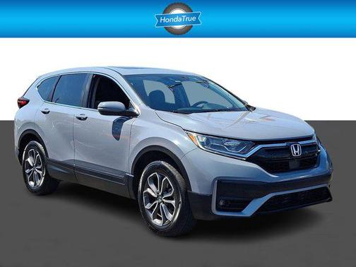 Sonic Gray Pearl 2021 Honda CR-V AWD EX