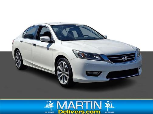 White Orchid Pearl 2013 Honda Accord Sport